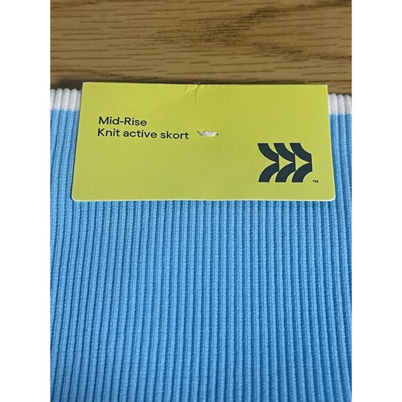 All In Motion Mid Rise Active Skater Skort Light Blue Size 3X Activewear Athleis - Picture 6 of 8